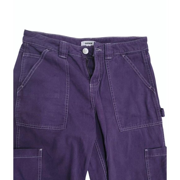 Purple Cargo Y2k Vintage Pants - Picture 3 of 6